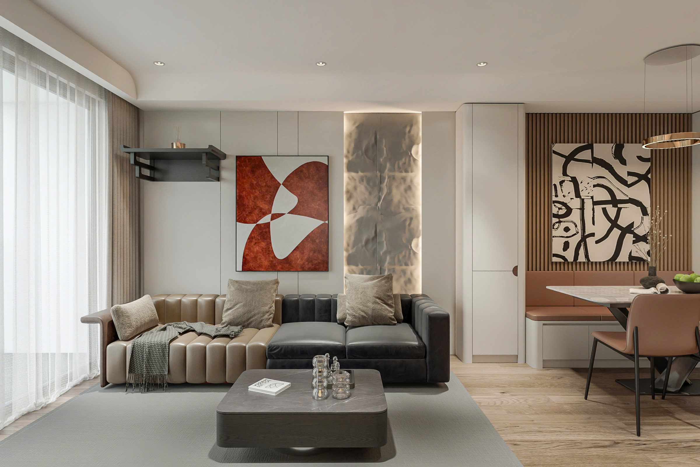 Màu sắc trong trang trí nội thất 