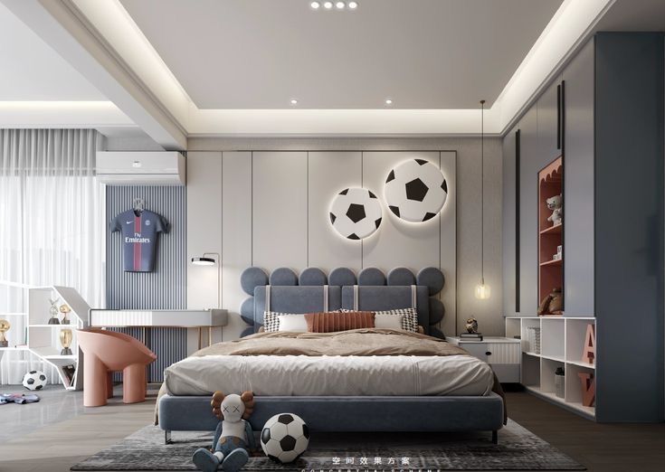 thiết kế phòng ngủ cho bé trai